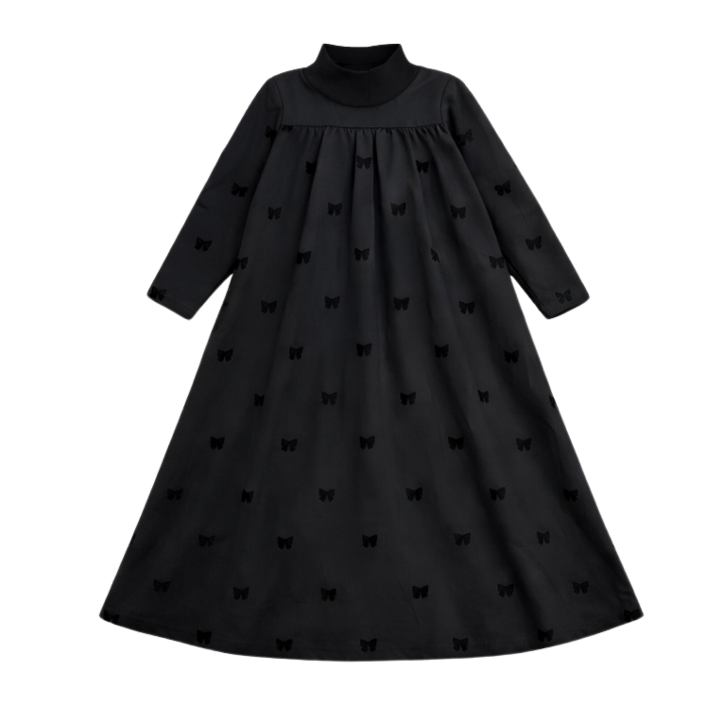 Long Maxi All Over Bow Print Robe