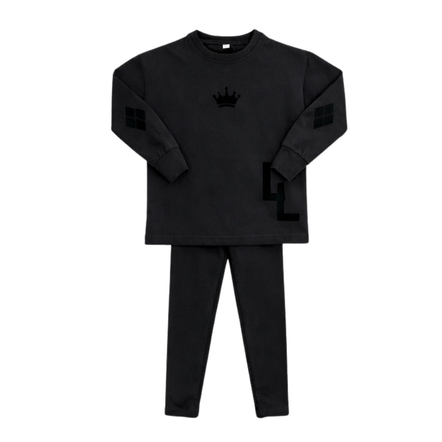 Boys Robe Pajama with Crown Detail