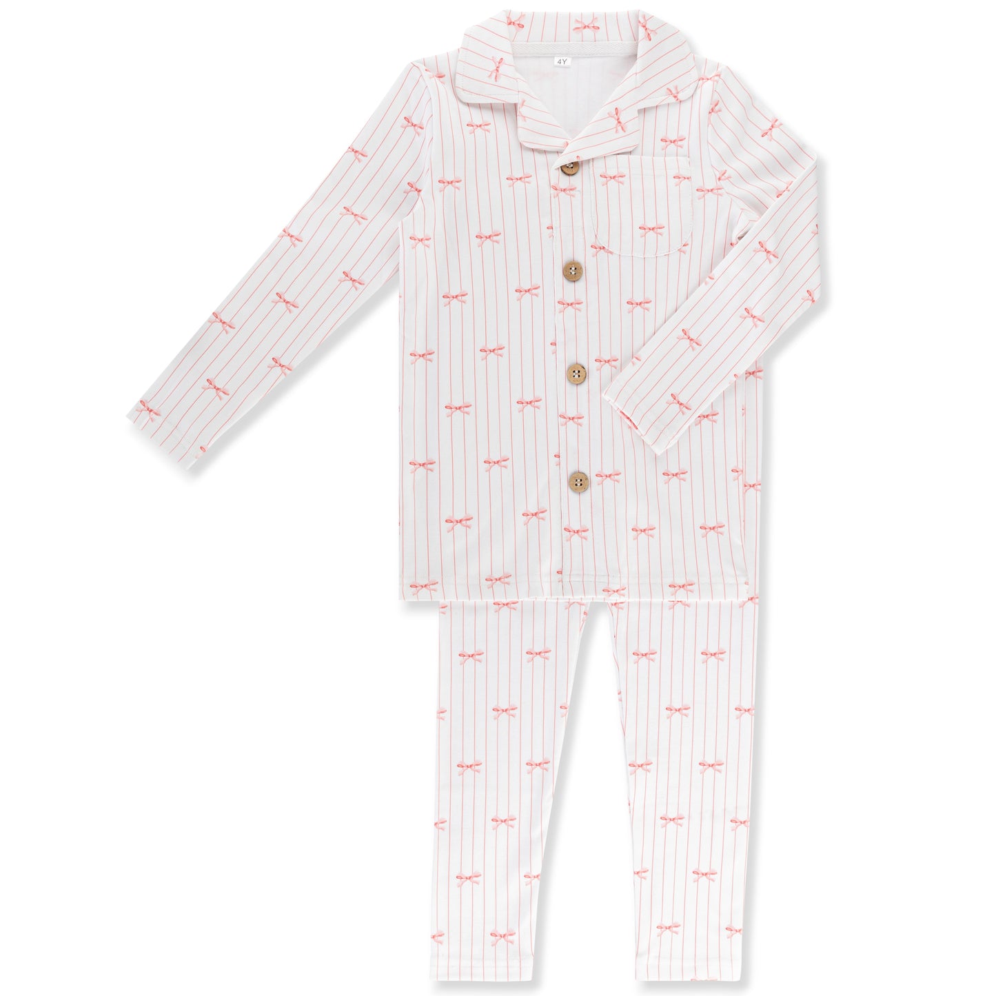 Pink Bows Grandpa Pajama